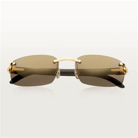 cartier white buffalo horn sunglasses|cartier glasses 140 genuine horn.